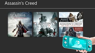 Assassin's Creed: The Ezio Collection,Assassin's Creed III Remastered,The Rebel Collection
