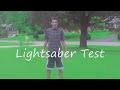 Lightsaber Test