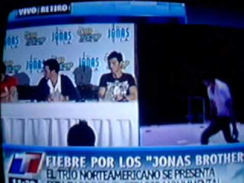 Jonas Brothers Argentina Press Conference Jonas Brothers Argentina Press Conference