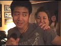 Stephen singing karaoke