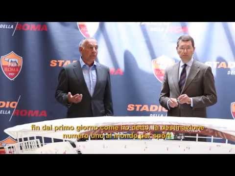 Stadio della Roma: President James Pallotta meets Mayor of Rome Ignazio Marino in New York