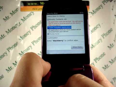 how to recover blackberry data after wipe