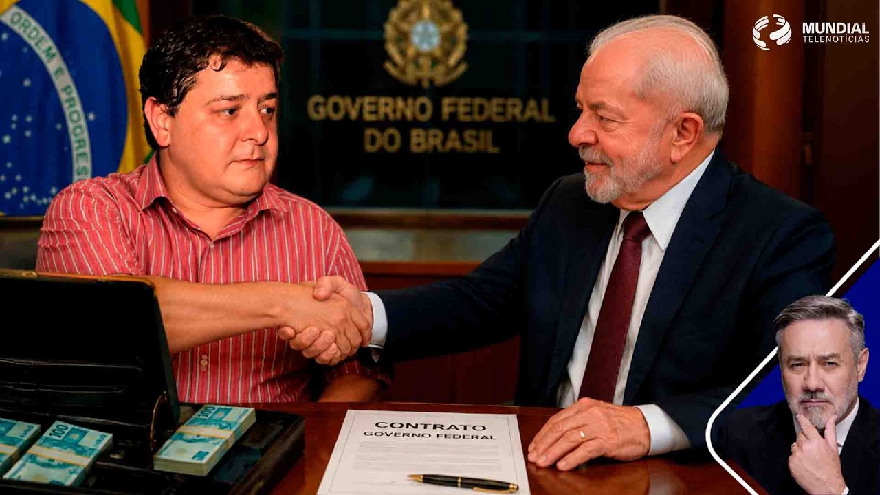 Filho do PRESIDENTE tem contratos com o GOVERNO - AO VIVO