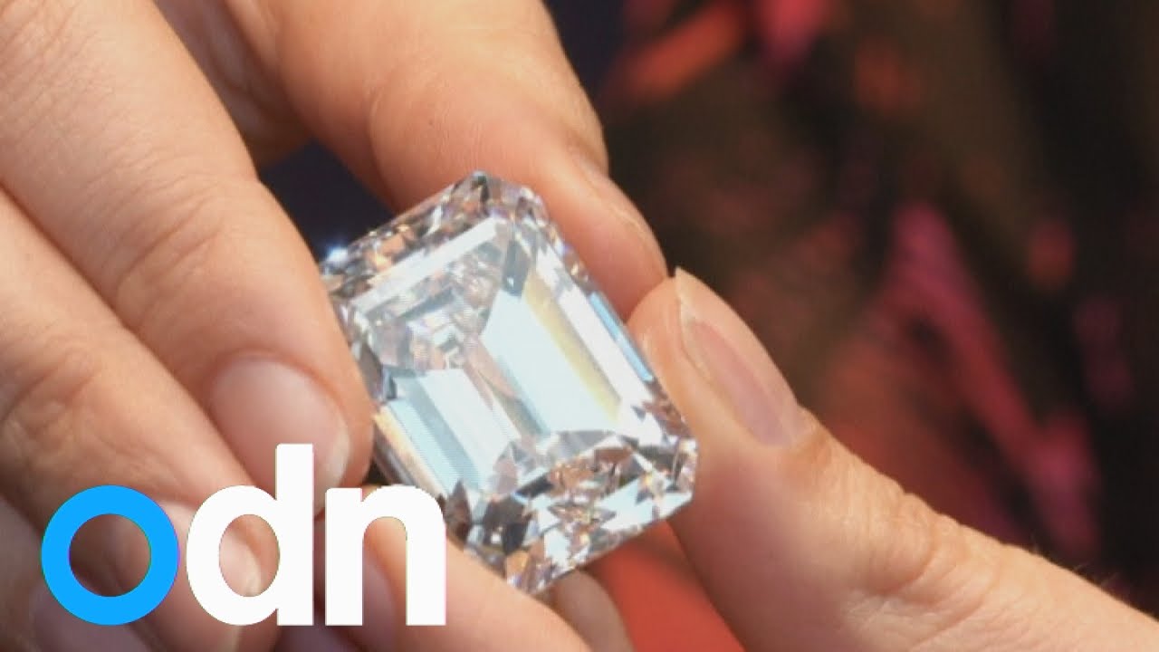 Largest ever 'perfect' 100-carat diamond worth £16 million arrives in London