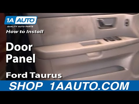 How To Install Replace Door Panel Ford Taurus 00-07 1AAuto.com