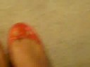 Flexin transparent jelly ballet flats