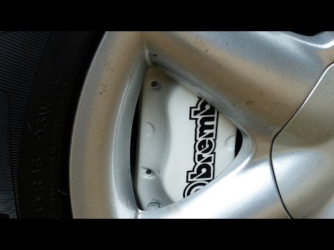how to paint type r calipers