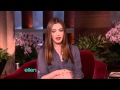 Anne Hathaway on Ellen