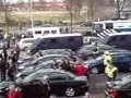 onrust buiten het stadion willem ii   feyenoord