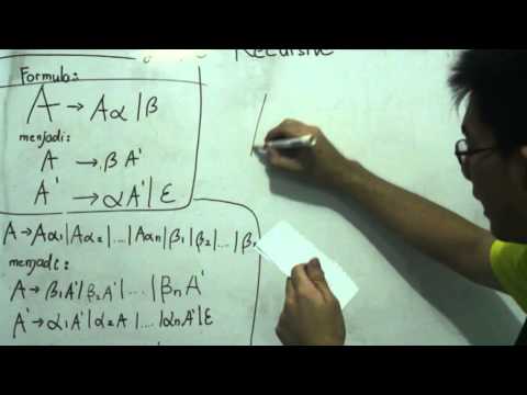 how to eliminate left factoring