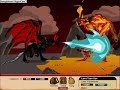 Dragonfable-Titan Xan battle