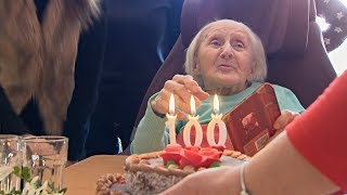 Olga Kotrlová oslavila 100. narozeniny