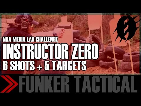 5 Bad Guys | 6 Shots | NRA Media Lab Quick Draw Video Response!