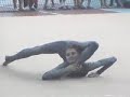 She is a little bit too flexible