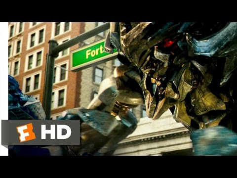 megatron - Transformers Movie Clip - watch all clips http://j.mp/wR83Yd click to subscribe http://j.mp/sNDUs5 Optimus Prime (Peter Cullen) and Megatron (Hugo Weaving) f...