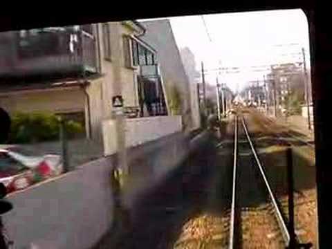 京王井の頭線　急行　明大前　から　永福町