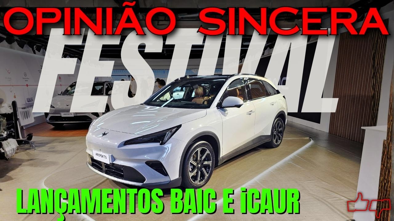 Tudo sobre BAIC e iCAUR: novas MARCAS CHINESAS de carros no BRASIL. Novidades, lançamentos, vale?