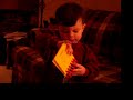Joey Sayles and his Blue Clues Notebook