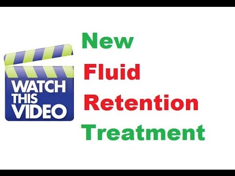 how to relieve fluid retention in feet