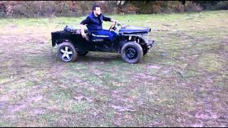 el yapımı atv bartın by caner mini willys jeep video 3