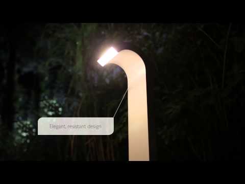 Philips Lighting: Veränderte Gartenbeleuchtung in Berlin, Ledino Wegeleuchte