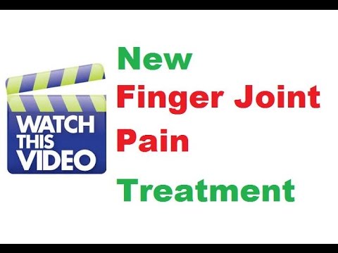 how to relieve finger pain