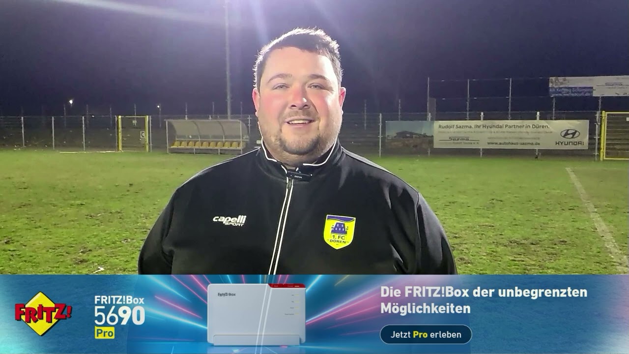 Luca Lausberg – Trainer 1. Düren – Sonntagnachmittag beim Tabellenletzten in Pesch