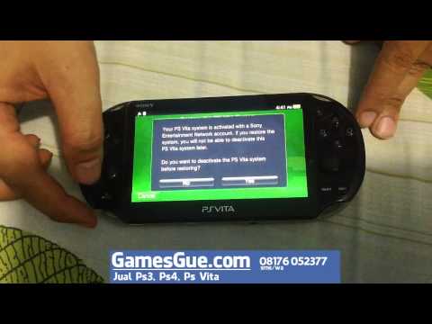 how to delete games on ps vita