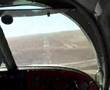 Mooney M20A landing at Double Eagle II airport in New Mexico