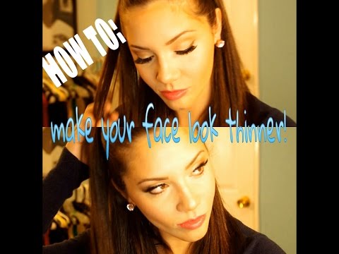 how to make your face skinnier