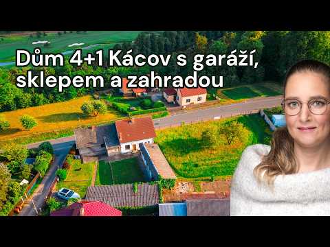 Video Prodej rodinného domu 4+1 s garáží a zahradou, Kácov