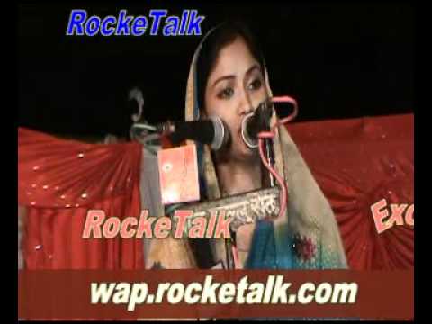 Rukhsar Balrampuri in village usratha Jaunpur All India Mushaira( RockeTalk Live Mushaira)