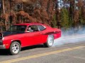 440 Duster burnout, No Nitrous