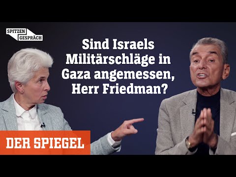 Israel: Michel Friedman und Marie-Agnes Strack-Zimmer ...