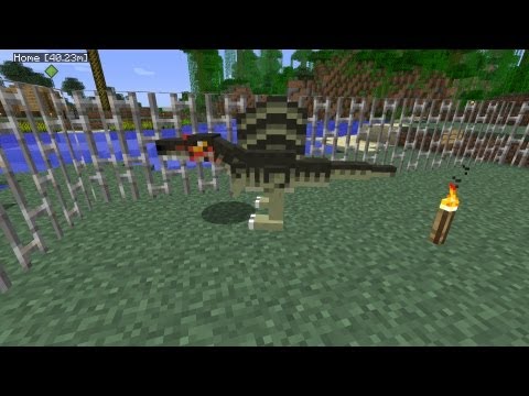 how to make t rex grow in minecraft