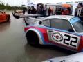 Porsche Carrera GT Start Porsche RSR Turbo Martini Sound Mythos Sportwagen Allianzarena 06 06 2009