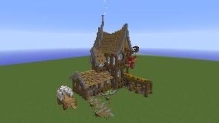 Let's Improvise a Minecraft House!