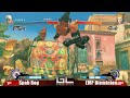 Guard Crush 10 SSF4 Character Lock: Spab Rog (El Fuerte) vs EMP Dieminion (Guile)