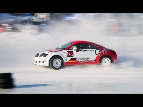 A quick behind the scenes look with Gab Eurosport at what it takes to compete in the ice races during the frigid Quebec winter.