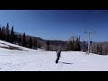 Click here to watch this video Snowmass Skiing Helmet Cam Easter 4 8 2012 run 3