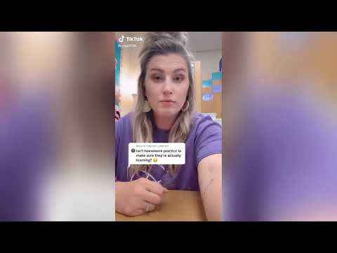 Texas teacher goes viral on TikTok for never assigning homework
