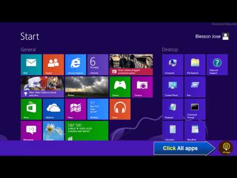 how to get to control panel in windows 8