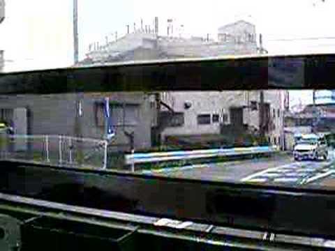 土佐電鉄伊野線 鴨部高町から鏡川橋へ