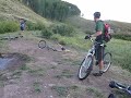 Guys mountain bike trip.