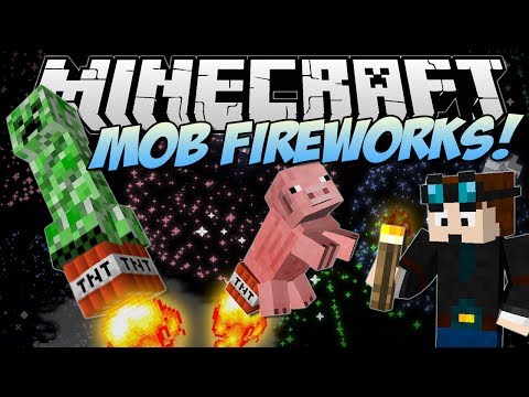 how to fireworks minecraft