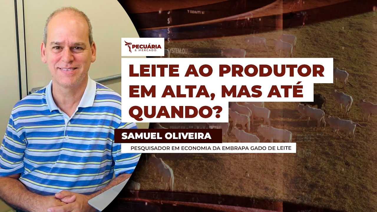 Embrapa alerta para mudança na trajetória de alta do leite ao produtor