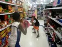Little Girls playing soft ball!!!