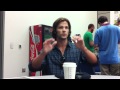 Comic Con 2011 - Jared Padalecki aka Sam Winchester at The Supernatural Press Room