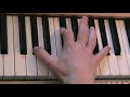 How to play Mr. Brightside by The Killers on Piano