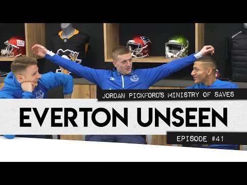 Video: JORDAN PICKFORD'S MINISTRY OF SAVES! | EVERTON UNSEEN #41